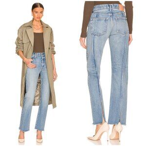 💕MOUSSY VINTAGE💕 Siena Mid-Rise Straight-Leg Jeans ~ 110 Blue 29 NWT